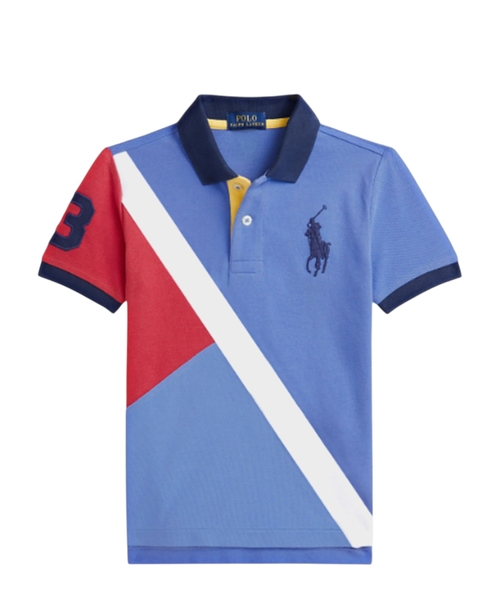 Logo embroidered cotton polo shirt | Emporium