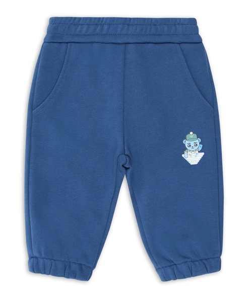 ASV joggers in organic jersey with Manga Bear Crew print