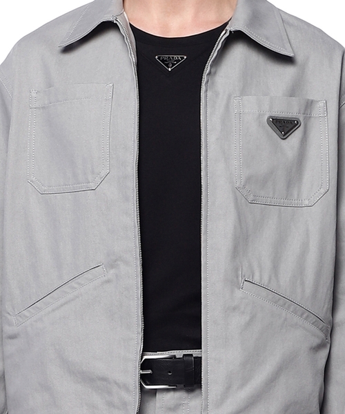 Denim blouson jacket | Emporium