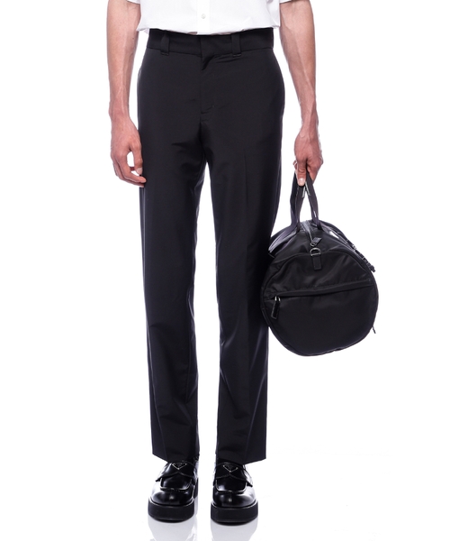 Wool blend pants