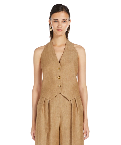 Жилет Sauro из льна