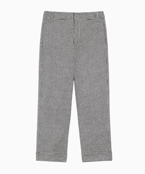 Adelfi linen and cotton trousers