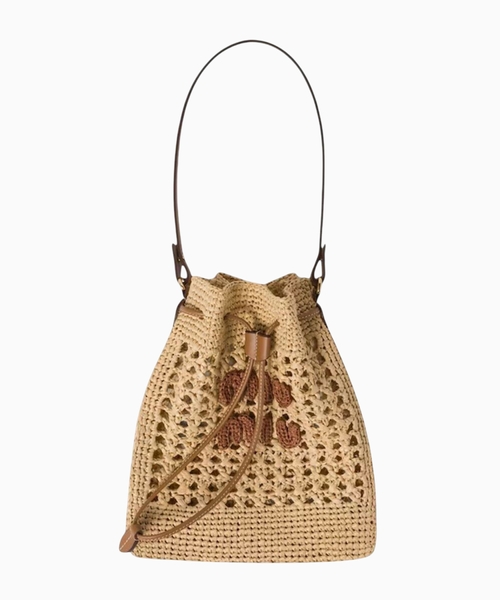 Woven fabric mini-bag
