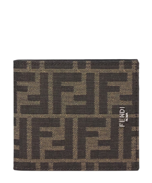 Портмоне с жаккардовым узором FF