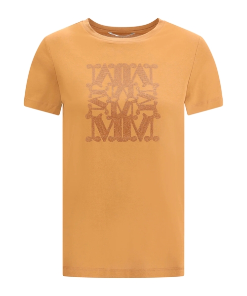Düz biçimli pambıq T-shirt
