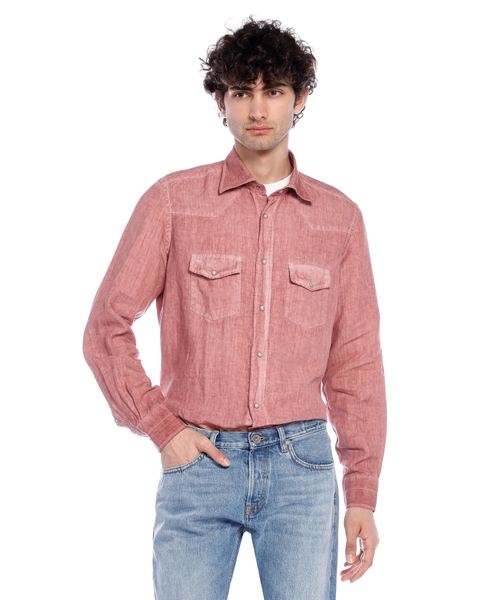 Denim pambıq köynək