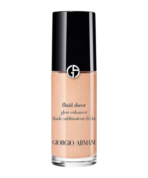 Parıltı üçün flüid Fluid Sheer Glow Enhancer