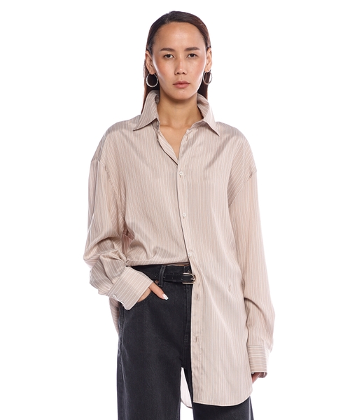 Striped cropped shirt | Emporium