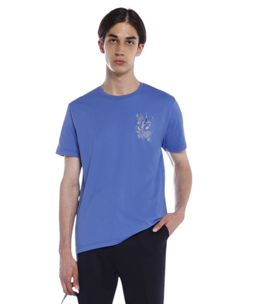 Loqo naxışlı T-shirt