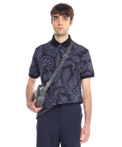 Buta printli polo