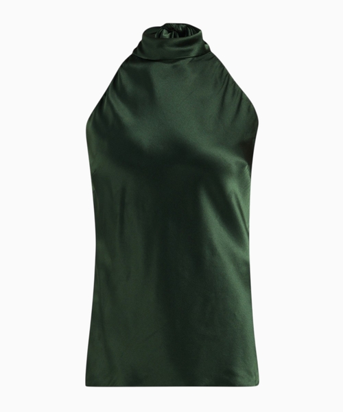 Elastik satin top