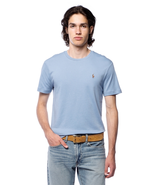 Polo naxışlı pambıq T-shirt