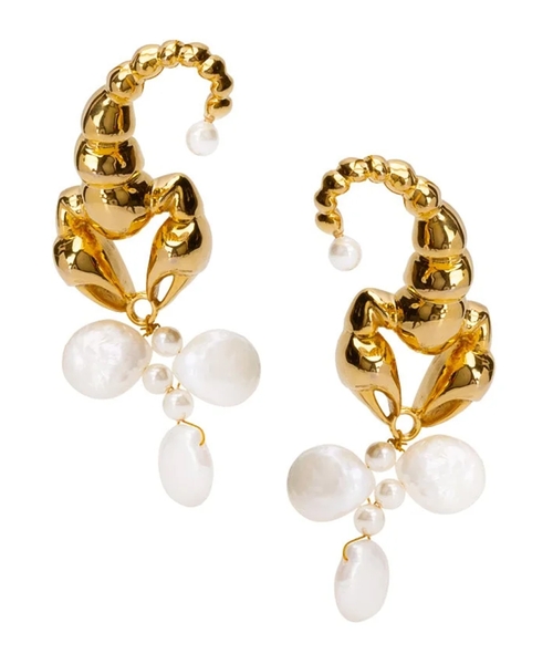 Scorpius Pearl sırğalar