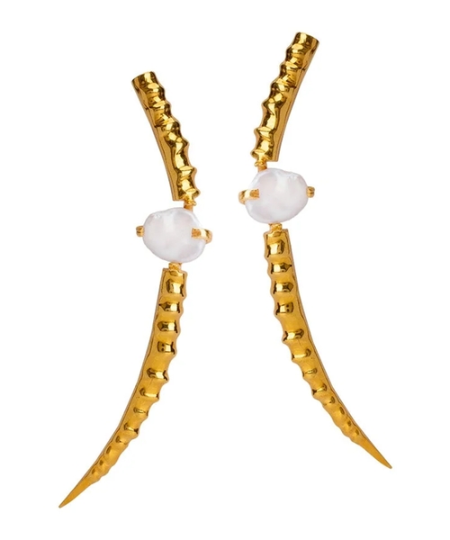 Samurai Pearl sırğalar