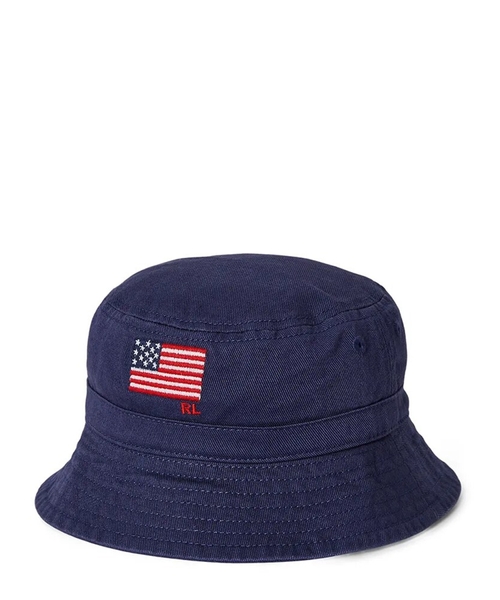 Flag cotton twill bucket hat