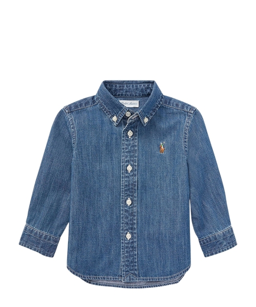 Pambıq şambre parçadan köynək