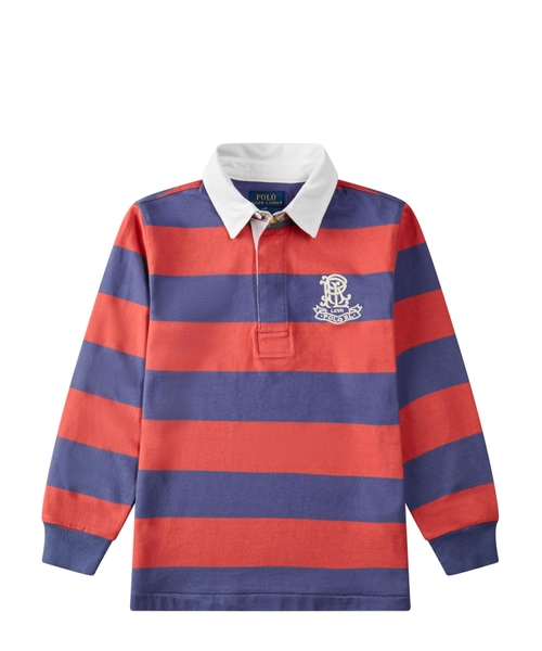 Striped polo shirt