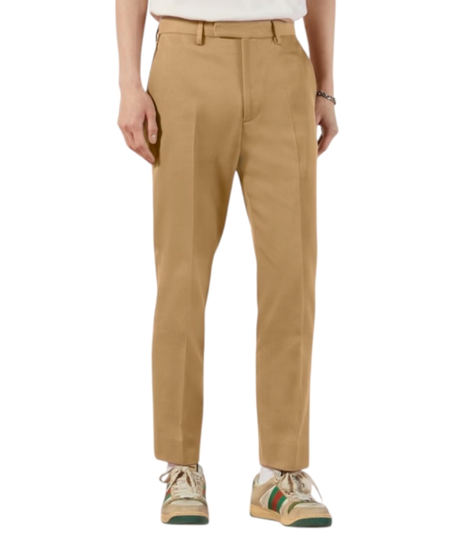 Хлопковые брюки с лентой Web