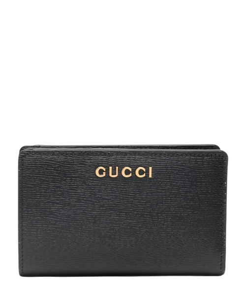 Loqo detallı zəncirli portmone