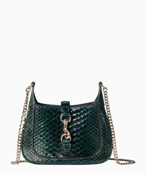 Jackie Notte Mini python bag