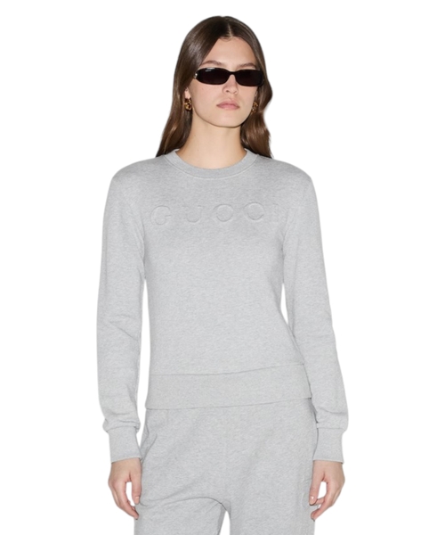 Basqılı pambıq cersi svitşot