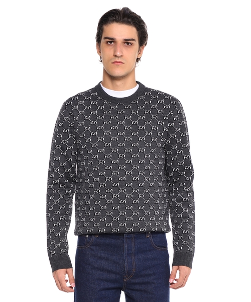 Interlocking G jacquard jumper
