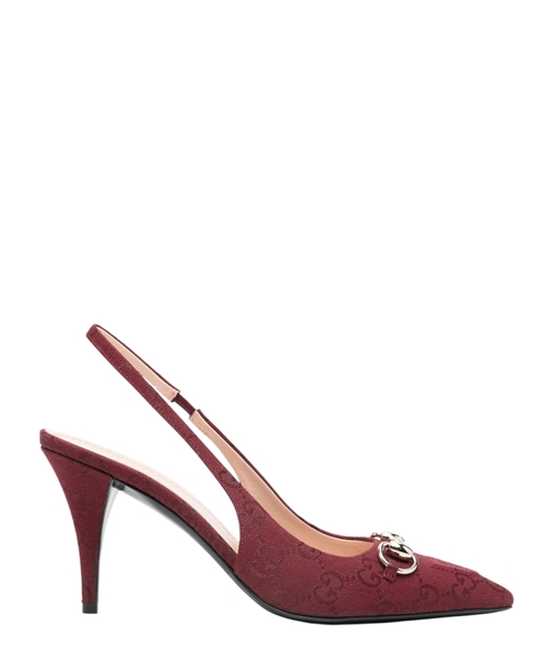 Туфли-слингбэки с деталью Horsebit