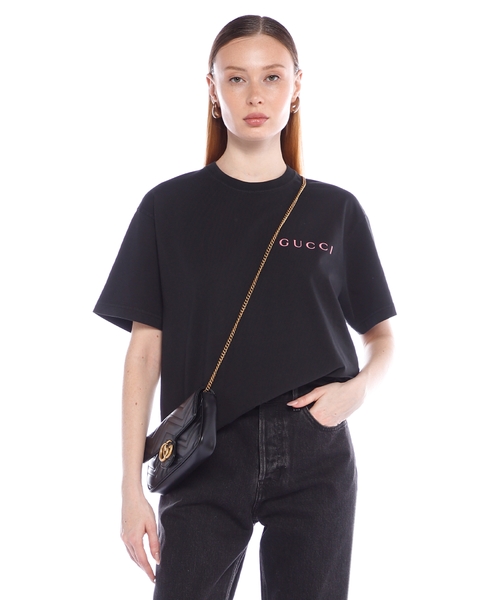 Logo printed long-sleeve cotton T-shirt | Emporium