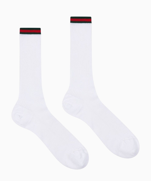 Striped cotton socks