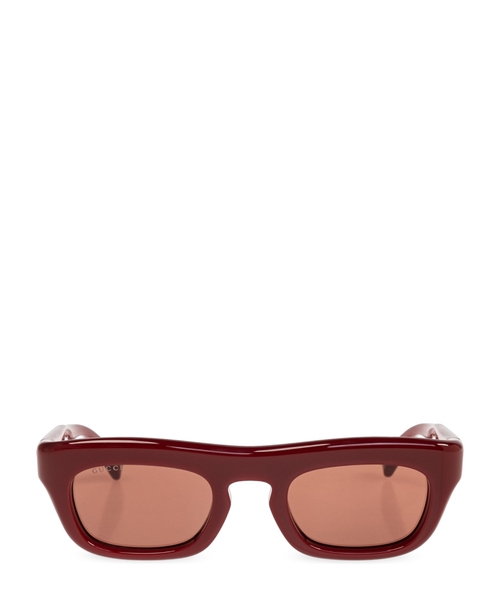 Rectangular frame sunglasses