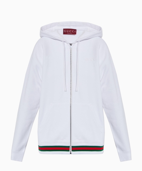 Cotton sports jacket with embroidery