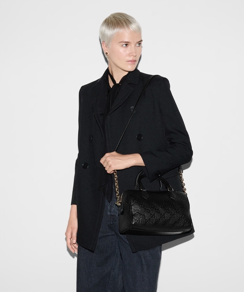 GG Emblem medium boston bag | Emporium