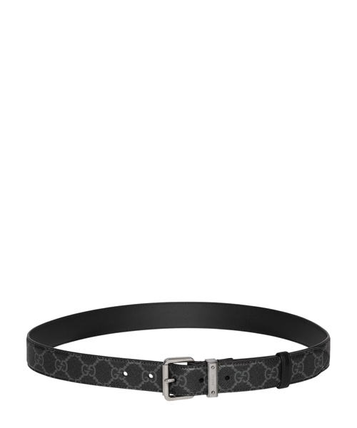 GG Emblem belt with square buckle