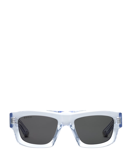 Rectangular frame sunglasses