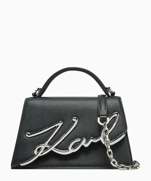 Signature leather bag