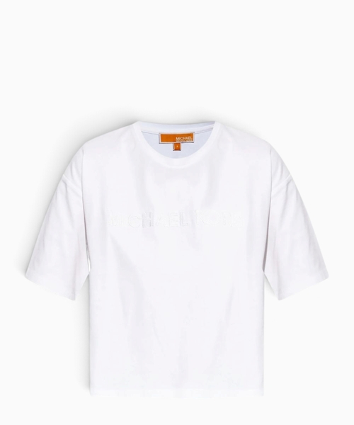 Loqo naxışlı T-shirt