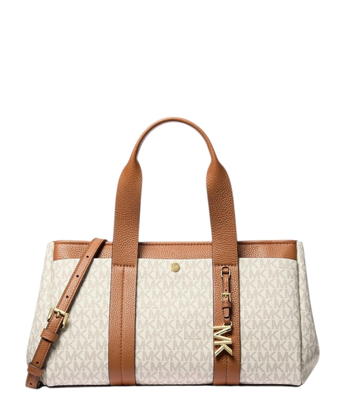 Loqolu kiçik ölçülü Romee satchel çanta