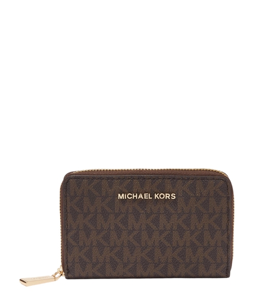 Loqolu kiçik dəri portmone