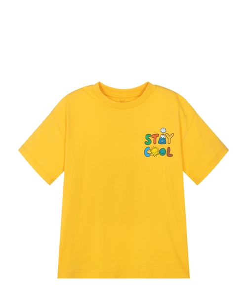 Printli pambıq T-shirt