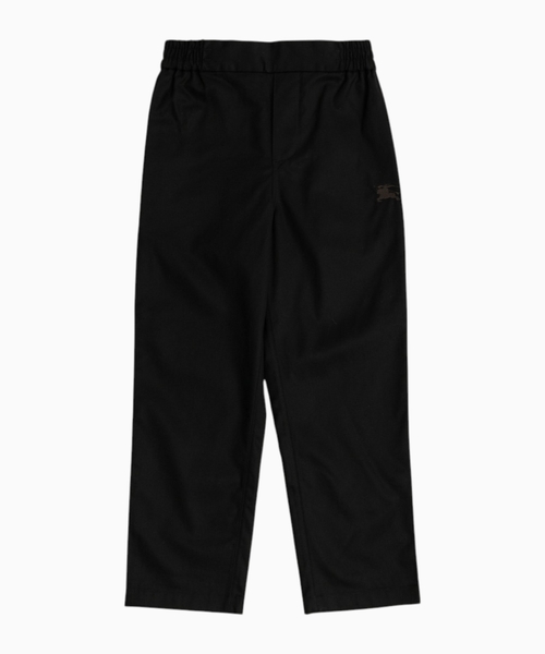 Trousers with logo