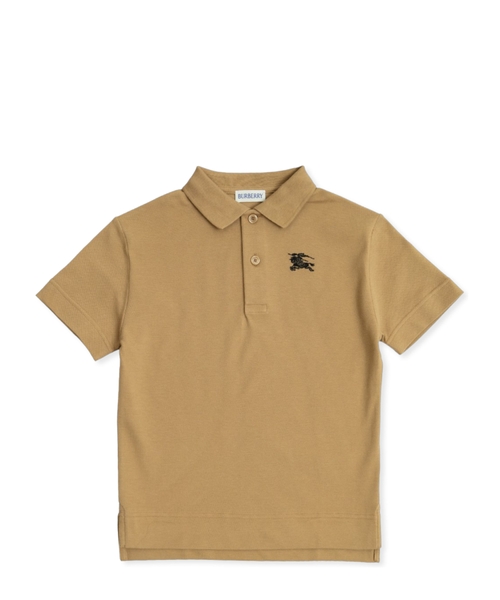Polo with embroidered logo