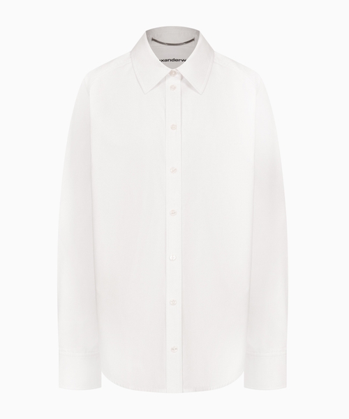 Oversize cotton shirt