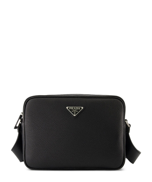 Leather shoulder bag