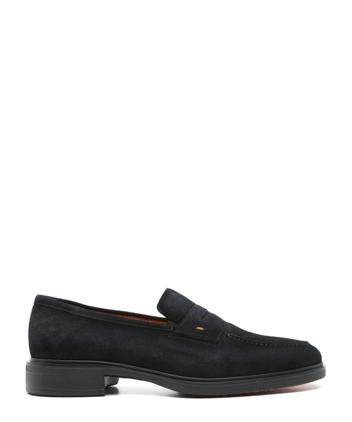 Suede loafers