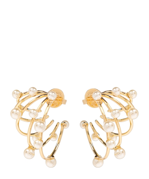 Pearl Multi halqa sırğalar