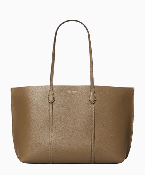Perry leather tote bag