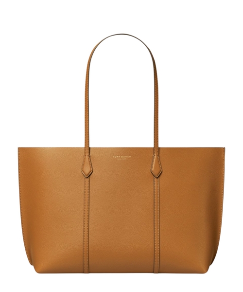 Hammered leather shopping bag