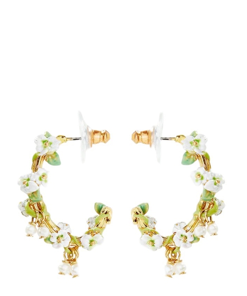 Qızıl örtüklü halqa sırğa