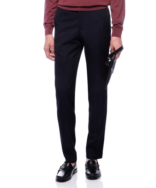 Хлопковые брюки с эластичной талией