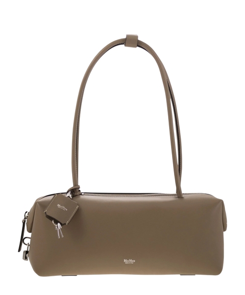 Holdallstring leather satchel bag